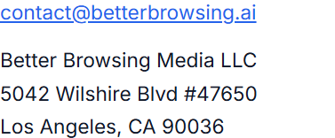 Better Browsing Media LLC
